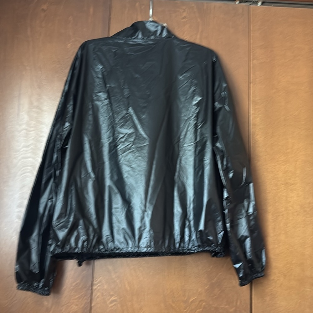 Under Armour Storm Metallic Black Windbreaker Jacket EUC Sz XL - Picture 9 of 10
